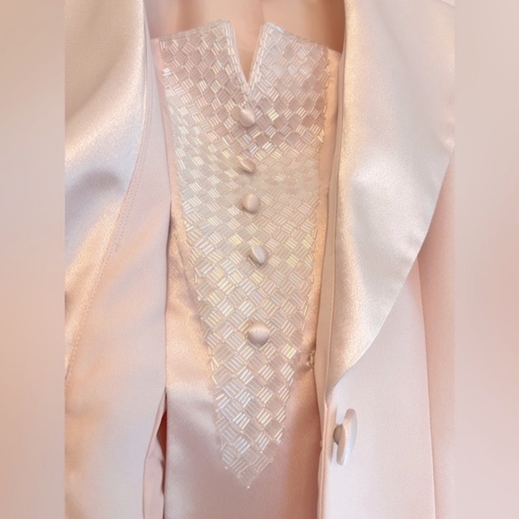 NWT J.R. NITES by Caliendo Light Pink Blazer - Picture 6 of 10